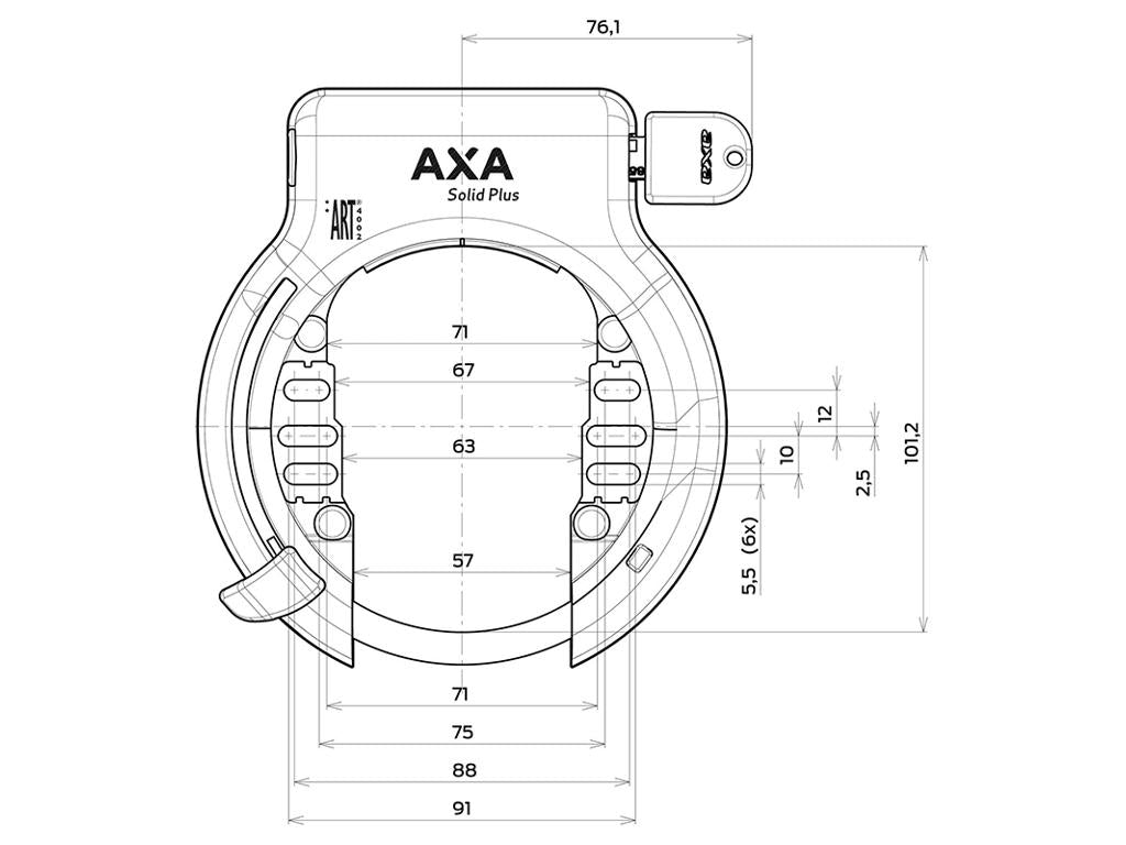 AXA Solid Plus Ring lock