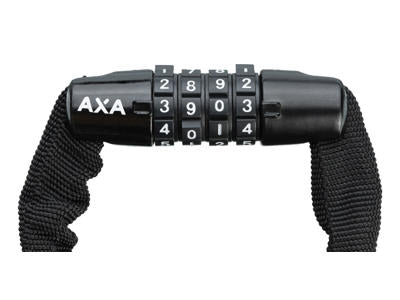 AXA Rigid Black Code Chain lock