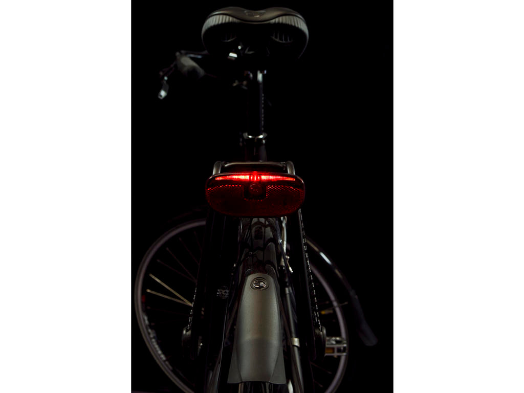 SPANNINGA Rear light DUXO Xb Black